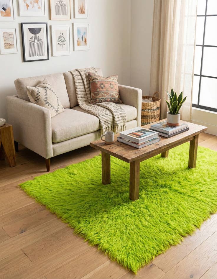 Detail image of 2' 1 x 4' 10  Hand Knotted Moroccan Wool Runner Rug