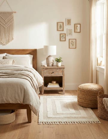 Ivory Boho Rug