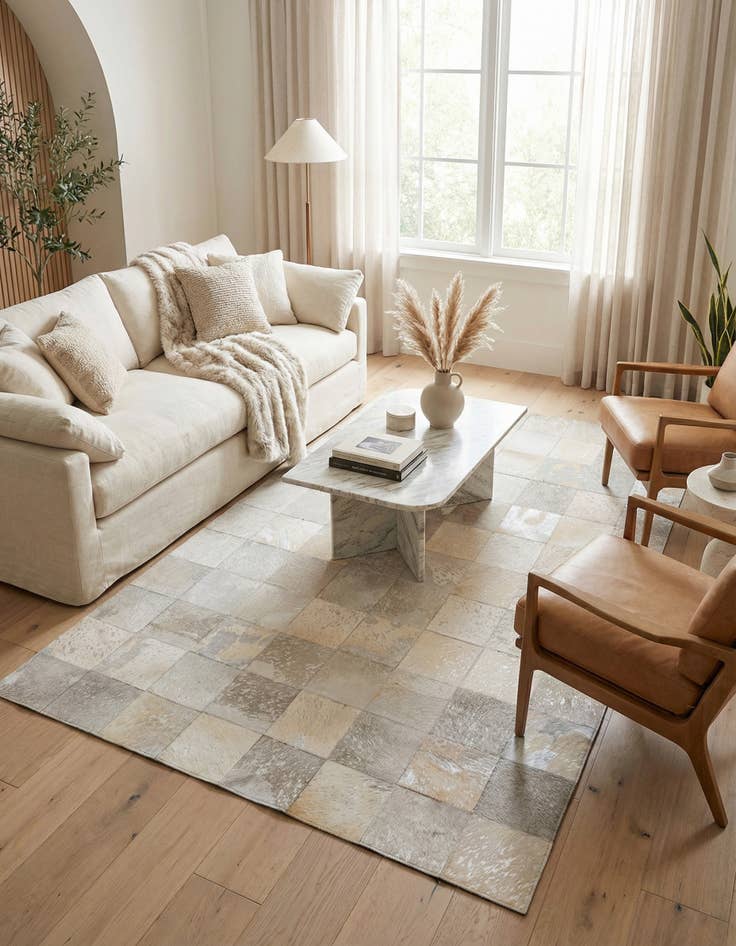 Detail image of 5' x 8' Cowhide Rug