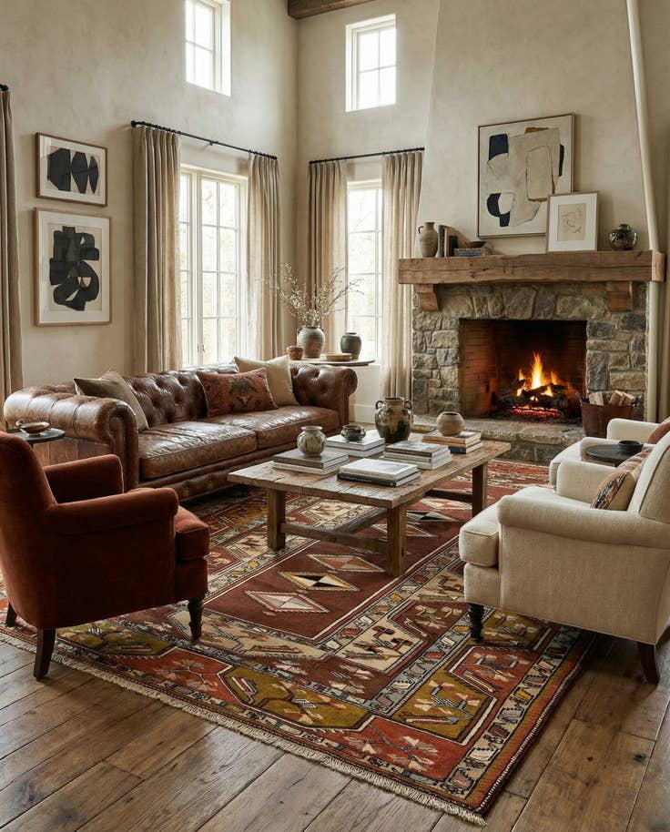 Detail image of 6' 7 x 9' 10 Kasak Rug