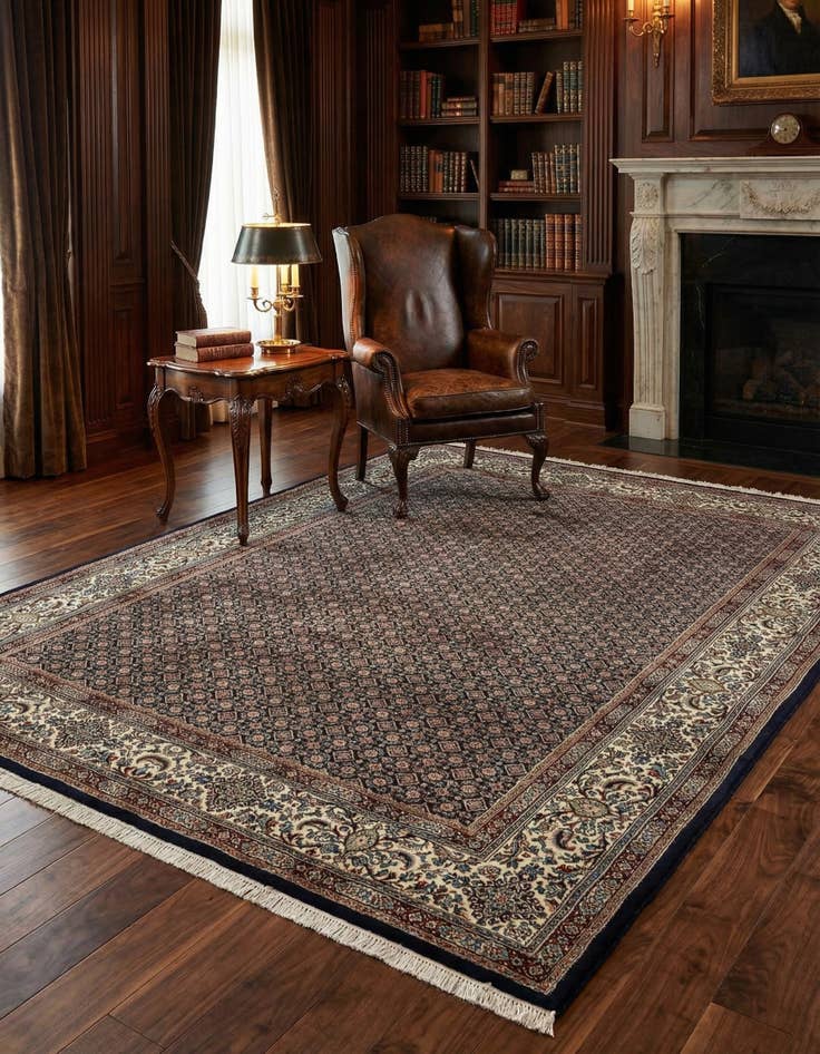 Detail image of  6' 10 x 9' 8 Mood Wool Rug