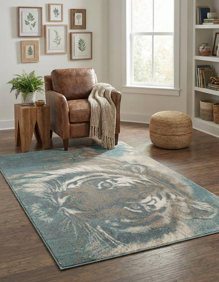 Detail image of 5' x 7' Safari Rug