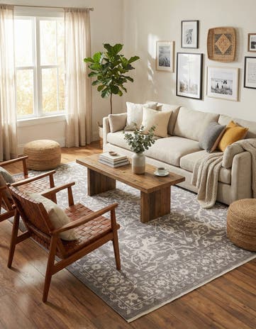 9' x 12' 2 Modern Classical Rug