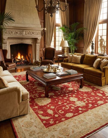 9' 11 x 12' 11 Kaizar Wool Rug