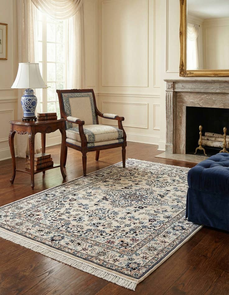 Detail image of  2' 9 x 4' 6 Nain Rug