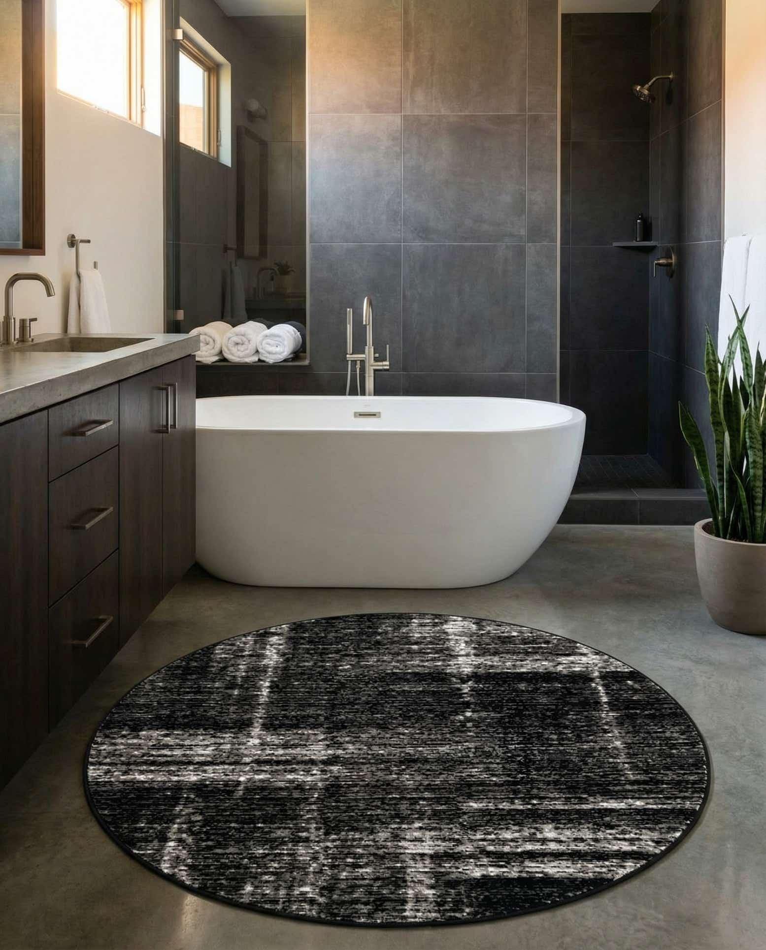 5' 3 x 5' 3 Laguna Round Rug