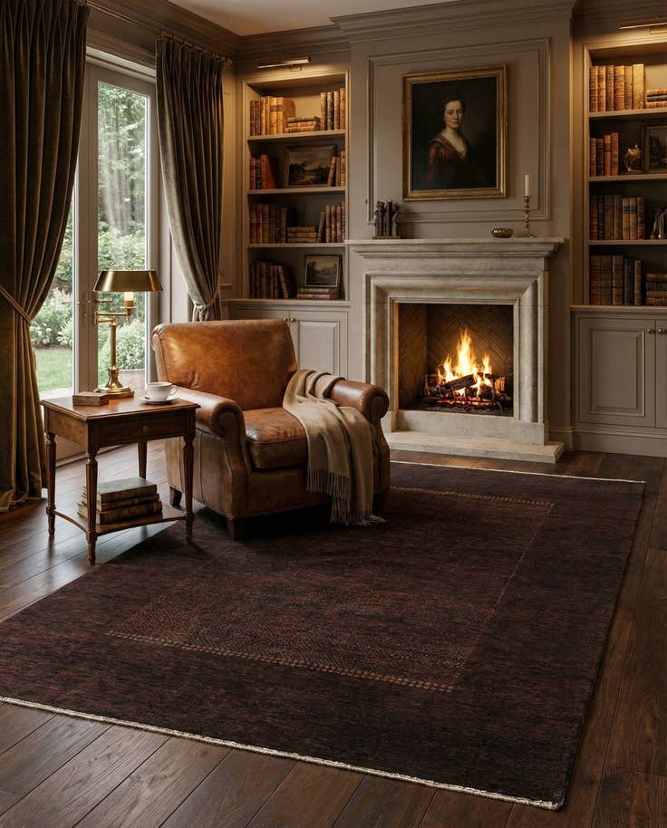 Detail image of 4' 9 x 6' 5 Sonaghuly Rug