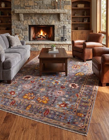 5' x 6' 8 Hand Knotted Ariana Ziegler Rug