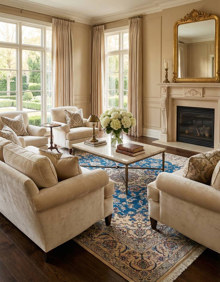 Detail image of 8' x 9' 1 Nain Rug