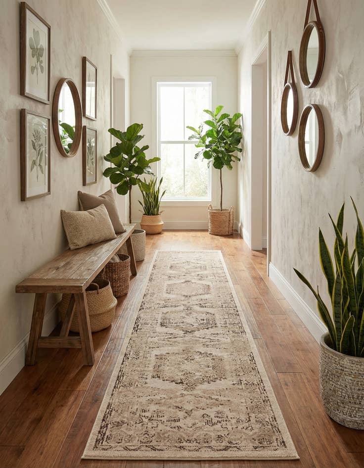 Detail image of  2' 7 x 10' Eden Runner Rug