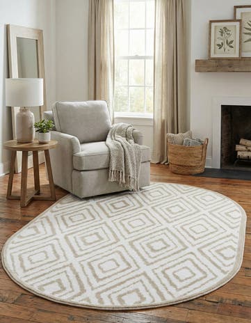 4' x 6' Hermitage Oval Rug