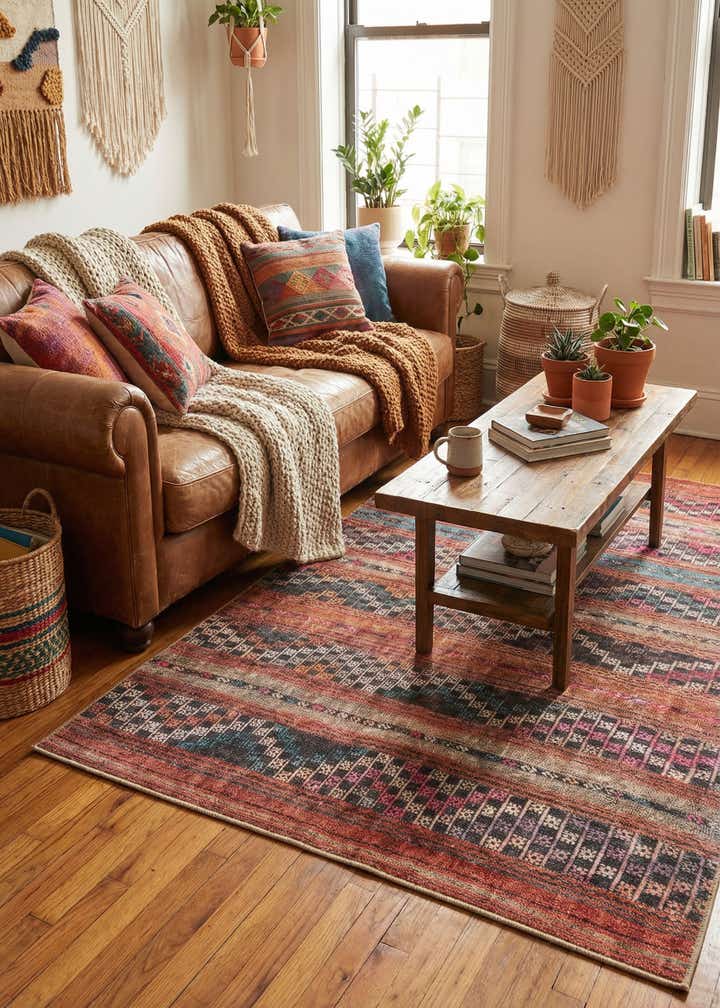 3' 6 x 5' 6 Washable Timeless Rug