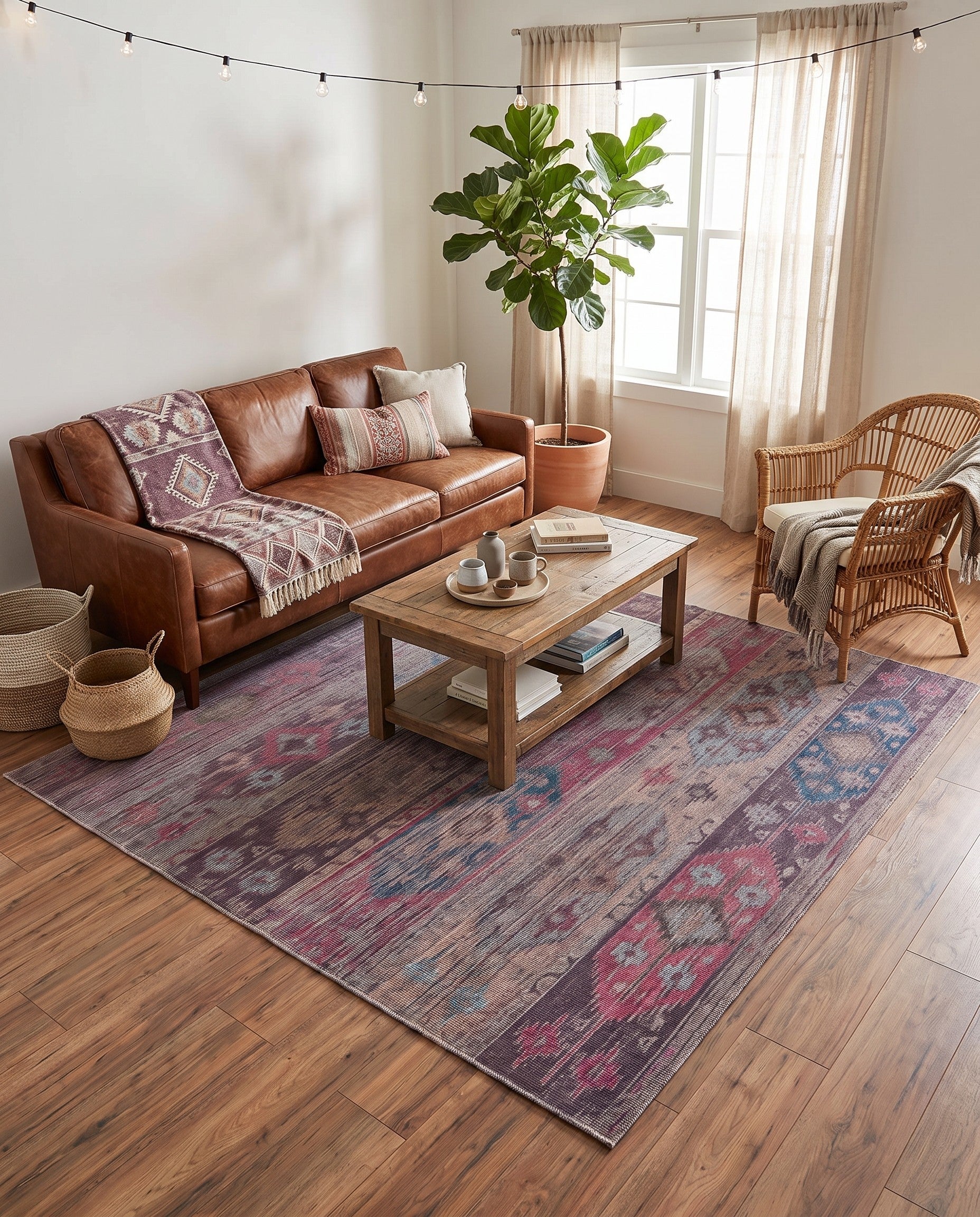 7' 10 x 7' 10 Washable Sisu Square Rug