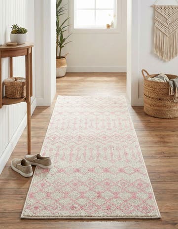 2' x 5' Moroccan Trellis Runner Rug