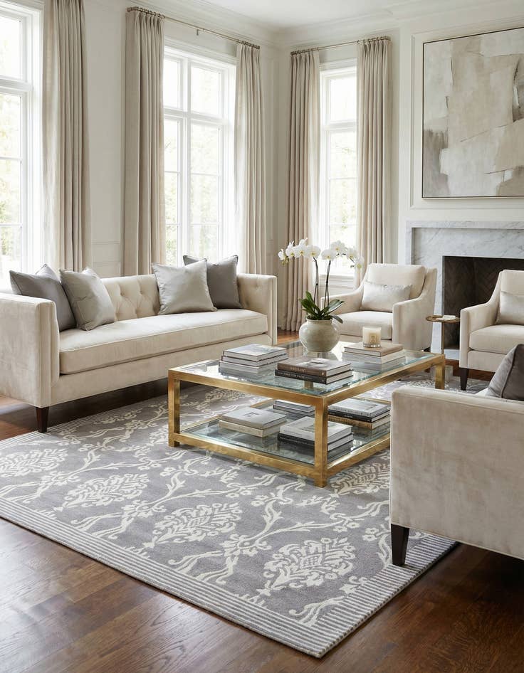 Detail image of 5' 8 x 7' 11 Darya Rug