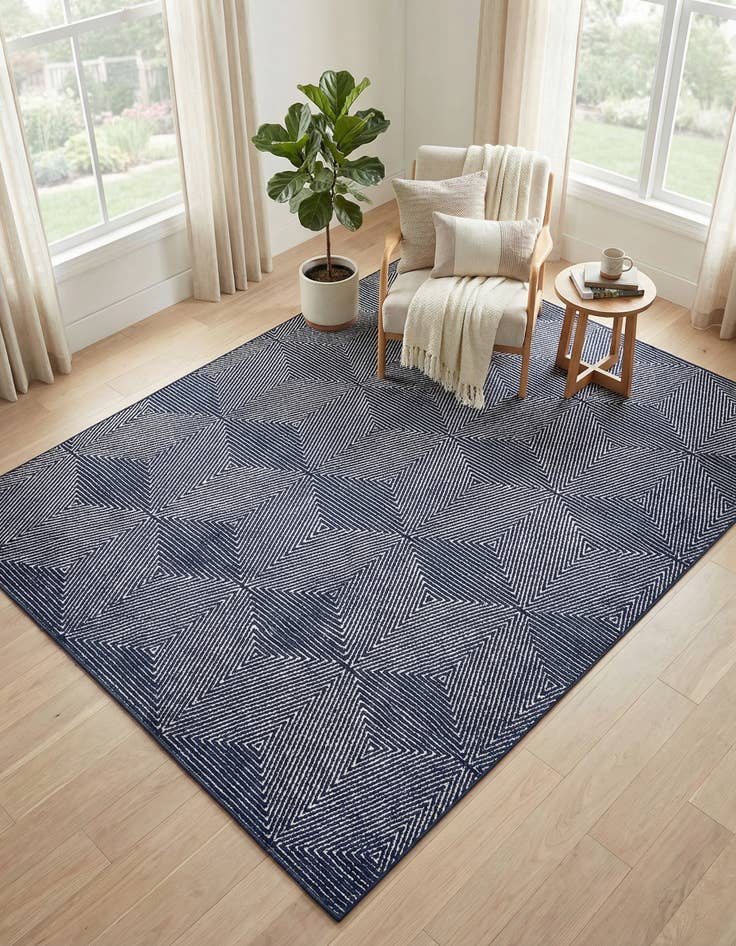 Detail image of 7' 10 x 10'  Washable Sabrina Soto Indoor / Outdoor Rug