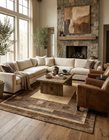 5' 1 x 6' 3 Juma Wool Rug