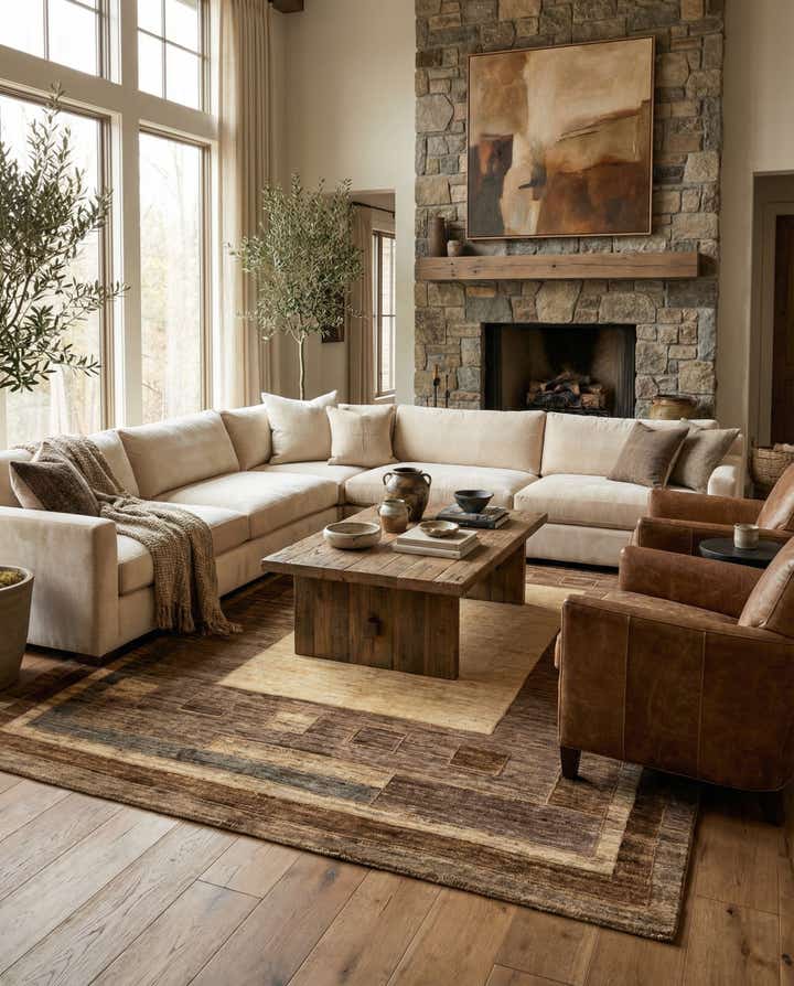 5' 1 x 6' 3 Juma Wool Rug
