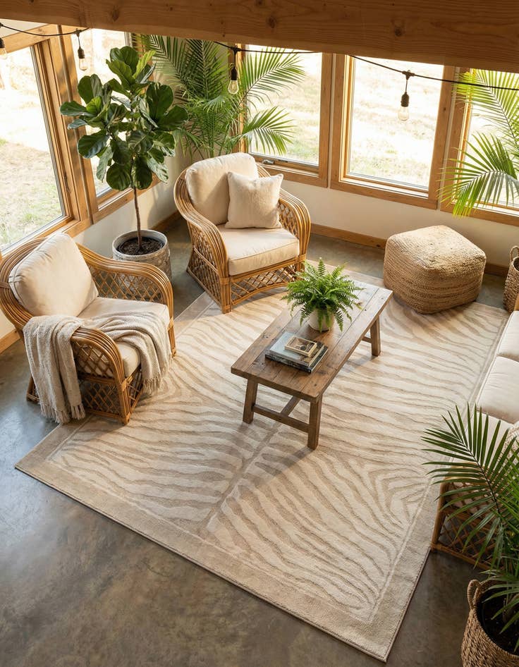 Detail image of 10' x 14' Safari Rug