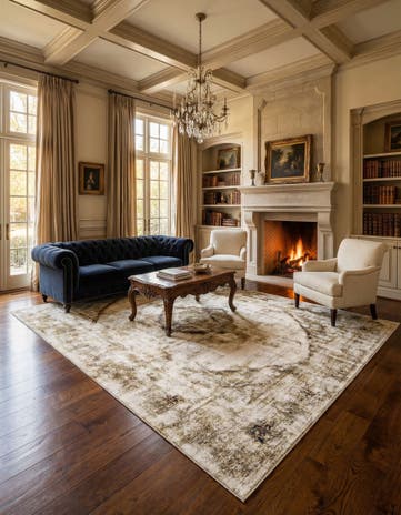 8' 9 x 12' Vintage Royal Rug