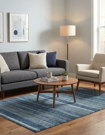 Blue Gemstone Rug