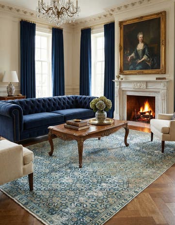 5' x 8' 10 Vintage Royal Rug