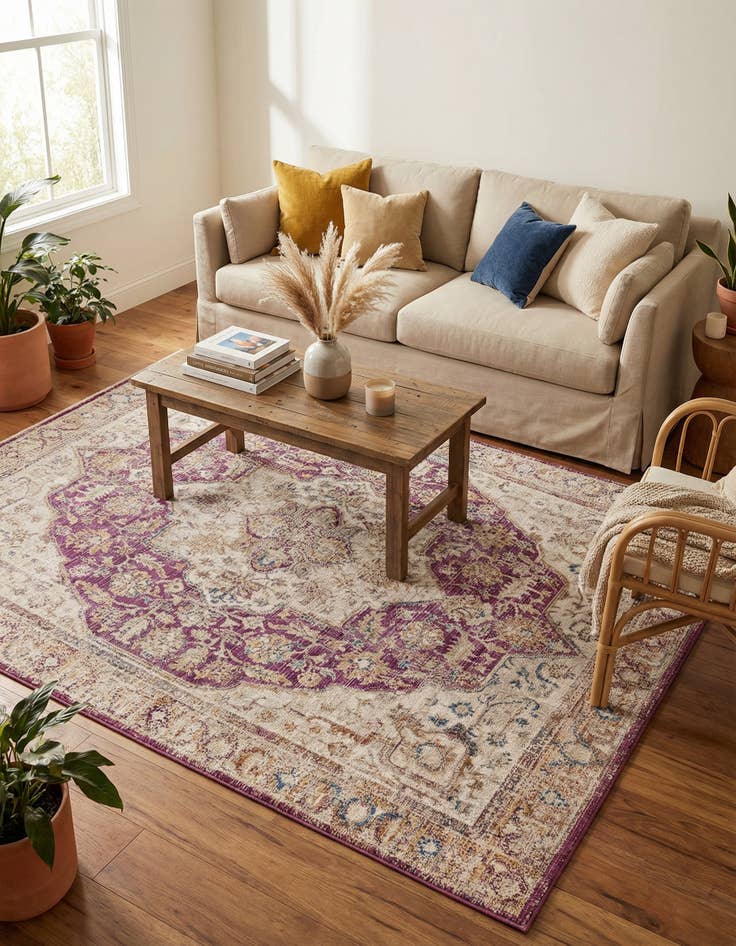 Detail image of  6' x 8' 9 Deepa Rug