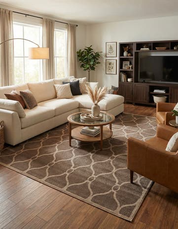 9' x 12' Lattice Rug