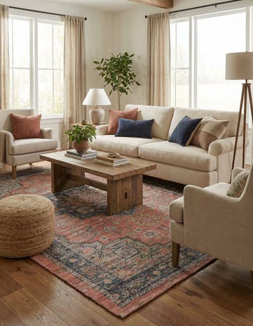 7' 10 x 10' Hand Woven Chenille Jute Rug