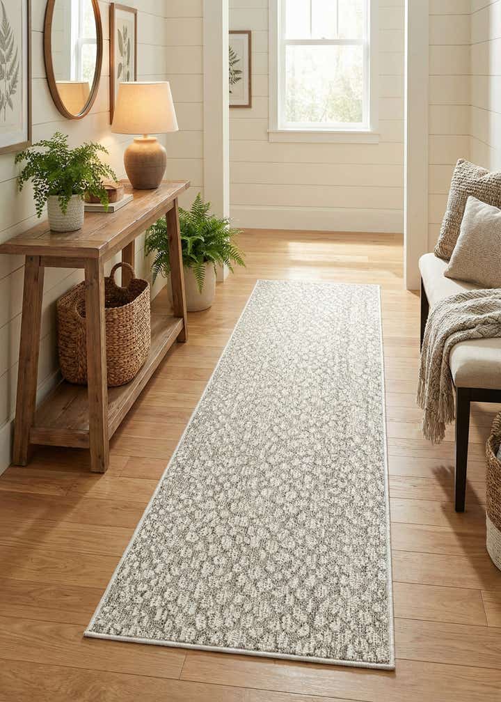 2' x 8' Easy-Clean Safari Indoor / Outdoor Runner Rug