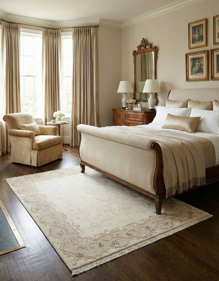 Detail image of 4' 1 x 6' 1 Darya Rug