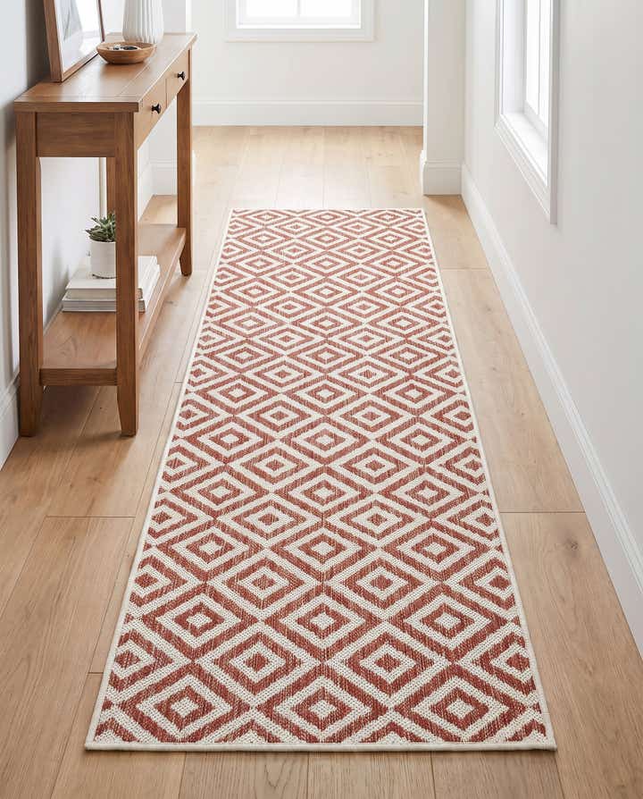 2' x 6' Easy-Clean Jill Zarin Costa Rica Indoor / Outdoor Runner Rug