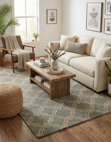 5' x 8' Luna Wool Rug