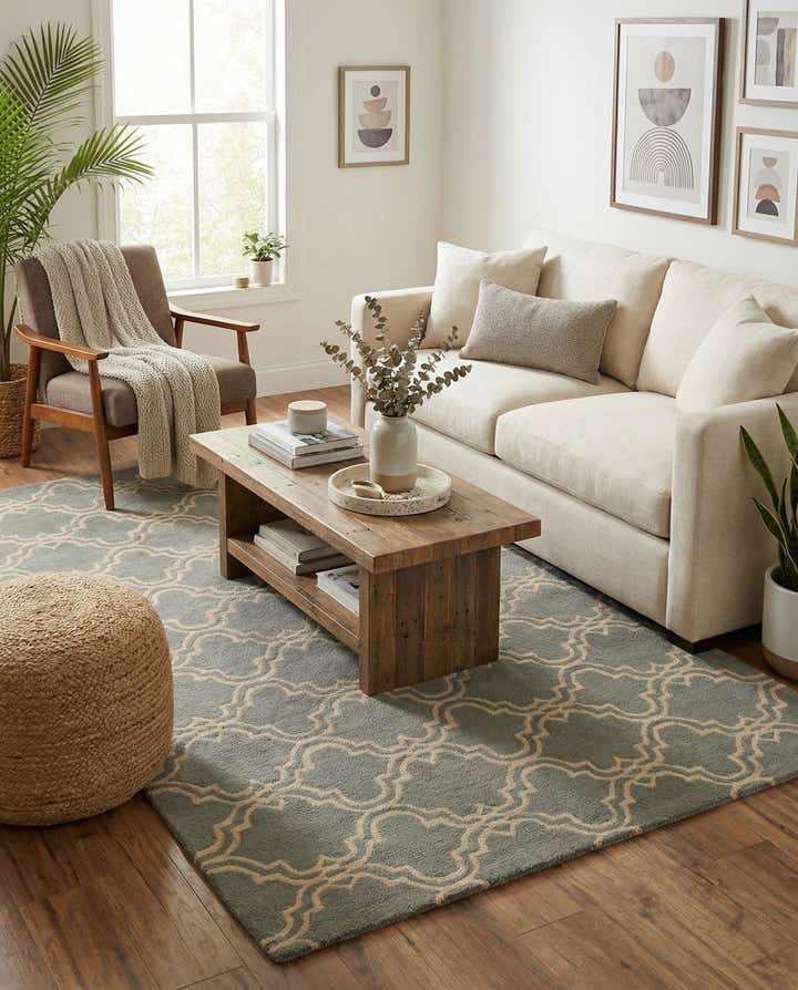 5' x 8' Luna Wool Rug