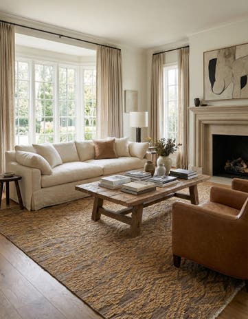 8' 2 x 10' 1 Hand Knotted Darya Wool Rug