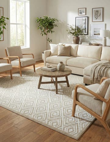 10' x 10' Hermitage Square Rug