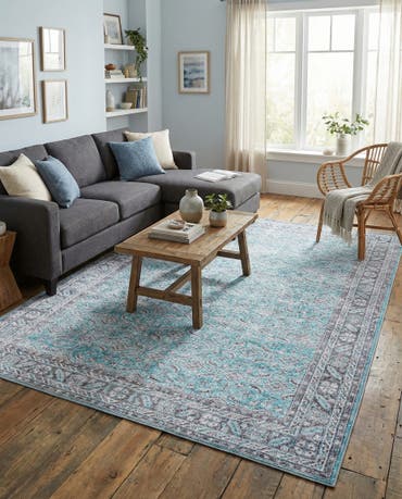  7' 6 x 10' 6  Washable Timeless Rug