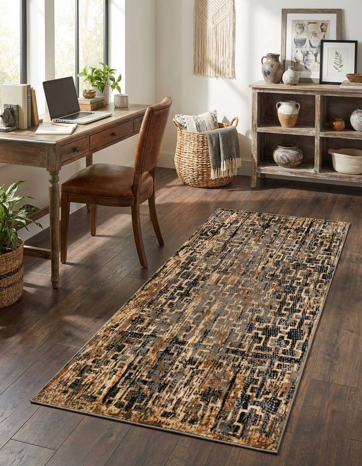 Detail image of 1' 9 x 8' Saturn Rug