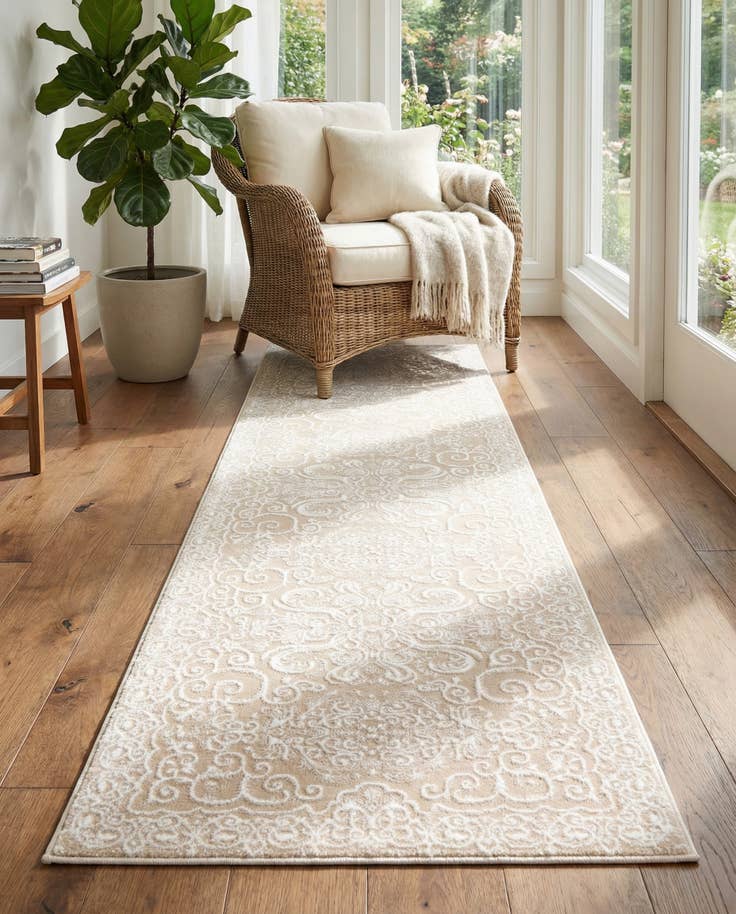 Detail image of 3' x 9' 10 Nepal Runner Rug