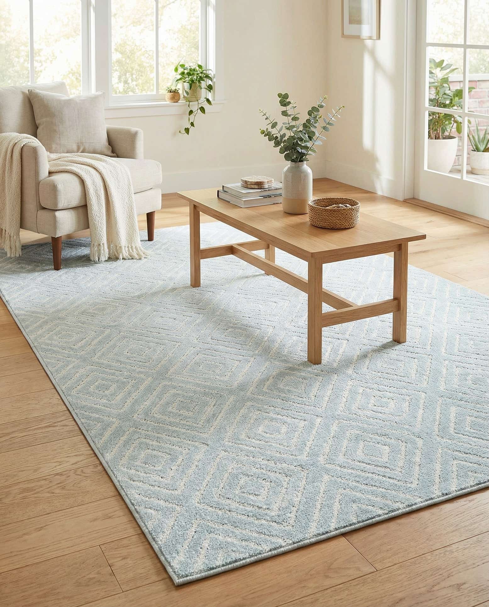 5' x 8' Easy-Clean Sabrina Soto Indoor / Outdoor Rug
