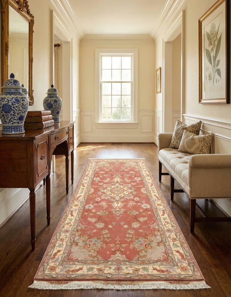 Detail image of 2' 10 x 7' 4 Tabriz Runner Rug