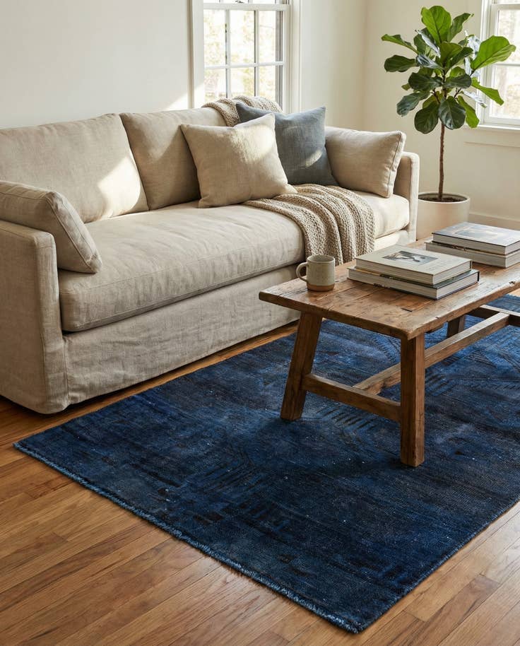 Detail image of 3' 4 x 6' 1 Hand Knotted Ultra Vintage Persian Wool Rug