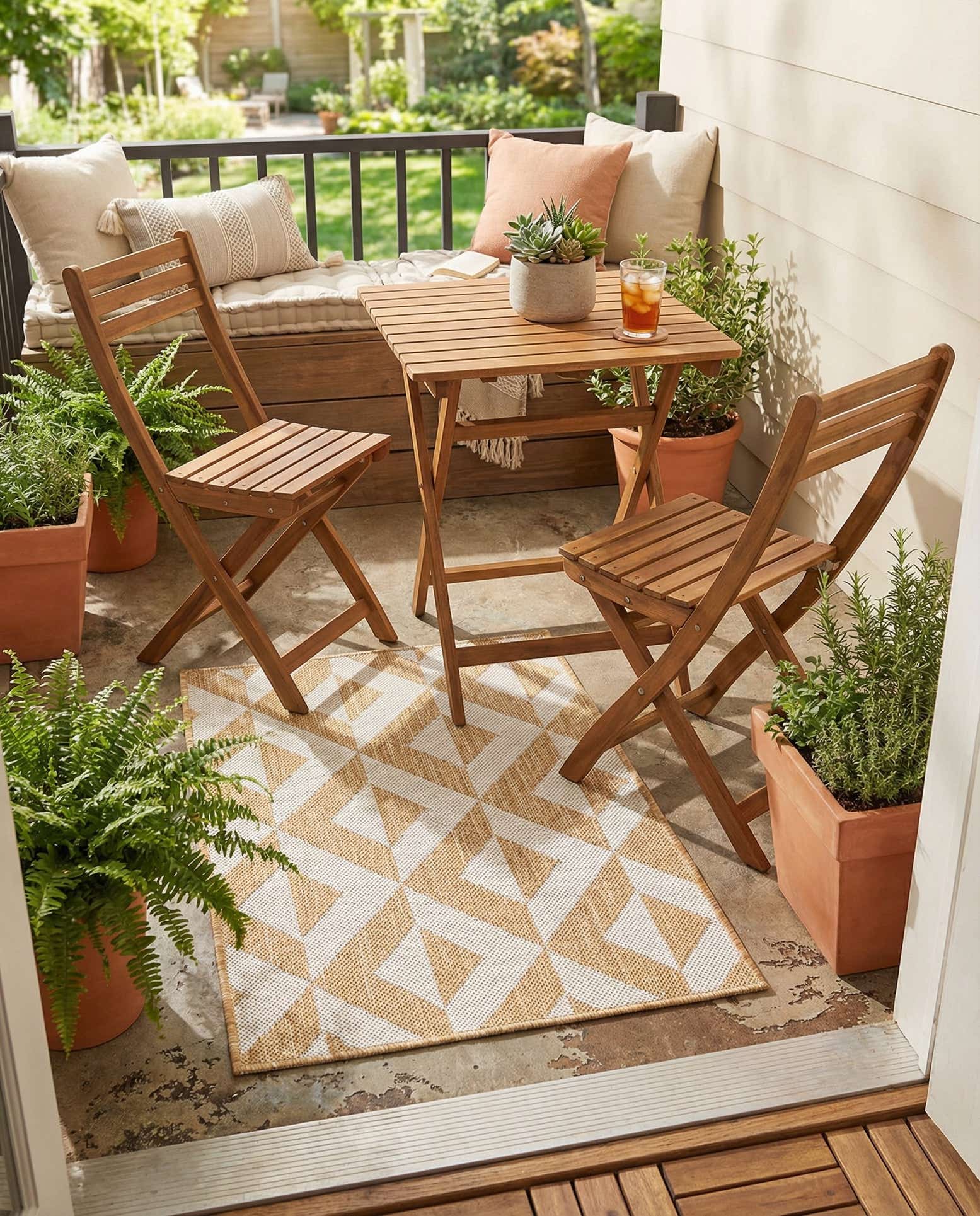 2' x 3' Easy-Clean Jill Zarin Napa Indoor / Outdoor Rug