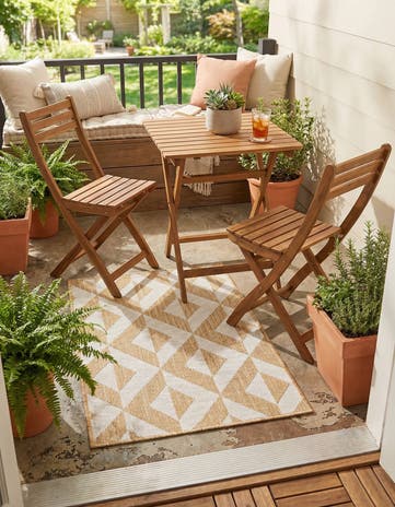 2' x 3' Easy-Clean Jill Zarin Napa Indoor / Outdoor Rug