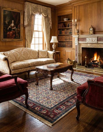 4' 8 x 6' 9 Yazd Rug