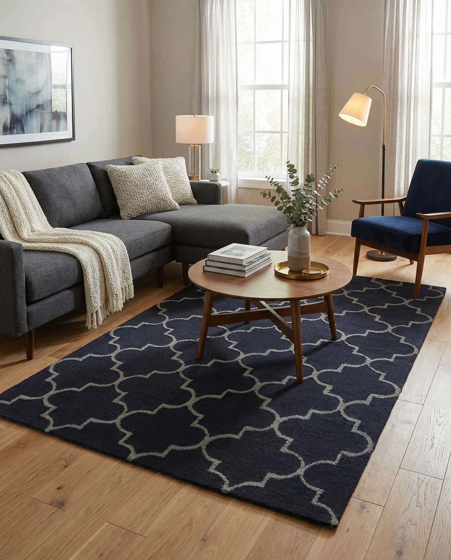 5' 1 x 8' Luna Rug