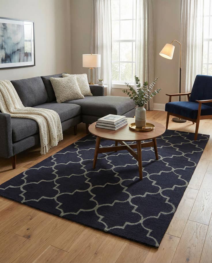 Detail image of 5' 1 x 8' Luna Rug