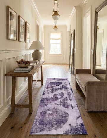 4' 2 x 11' 10 Hand Knotted Ultra Vintage Persian Wool Runner Rug