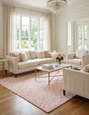 6' 9 x 9' 8 Hand Knotted Darya Wool Rug