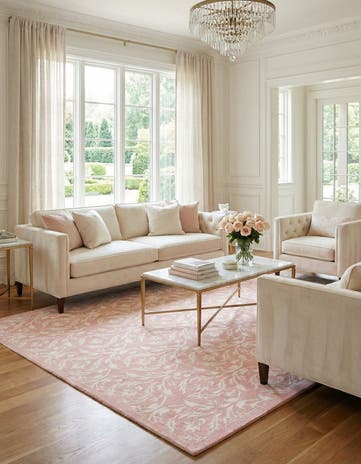 6' 9 x 9' 8 Hand Knotted Darya Wool Rug